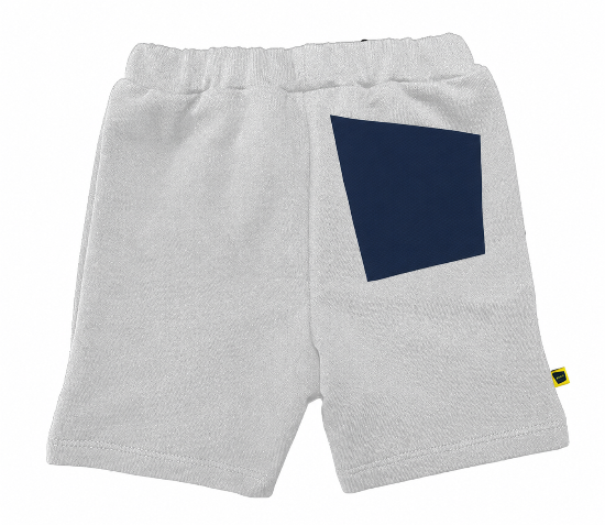 Lasten shortsit // Harmaa & sininen