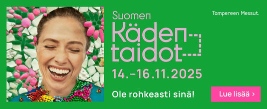 Vainio osastolla Suomen Kädentaidot messuilla Tampereella