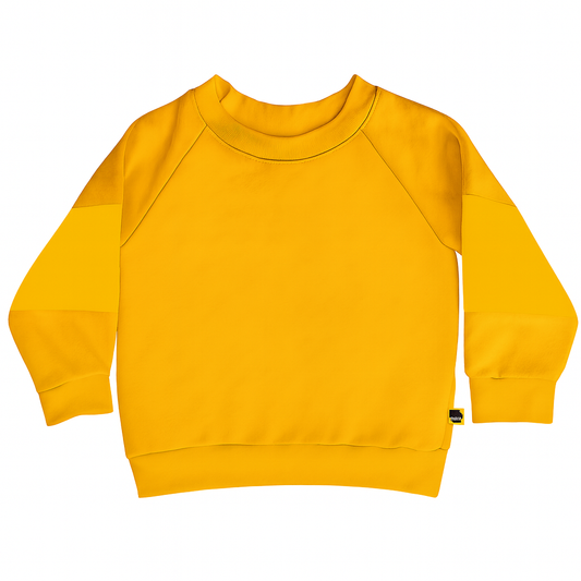 Lasten pitkähihainen paita // Keltainen