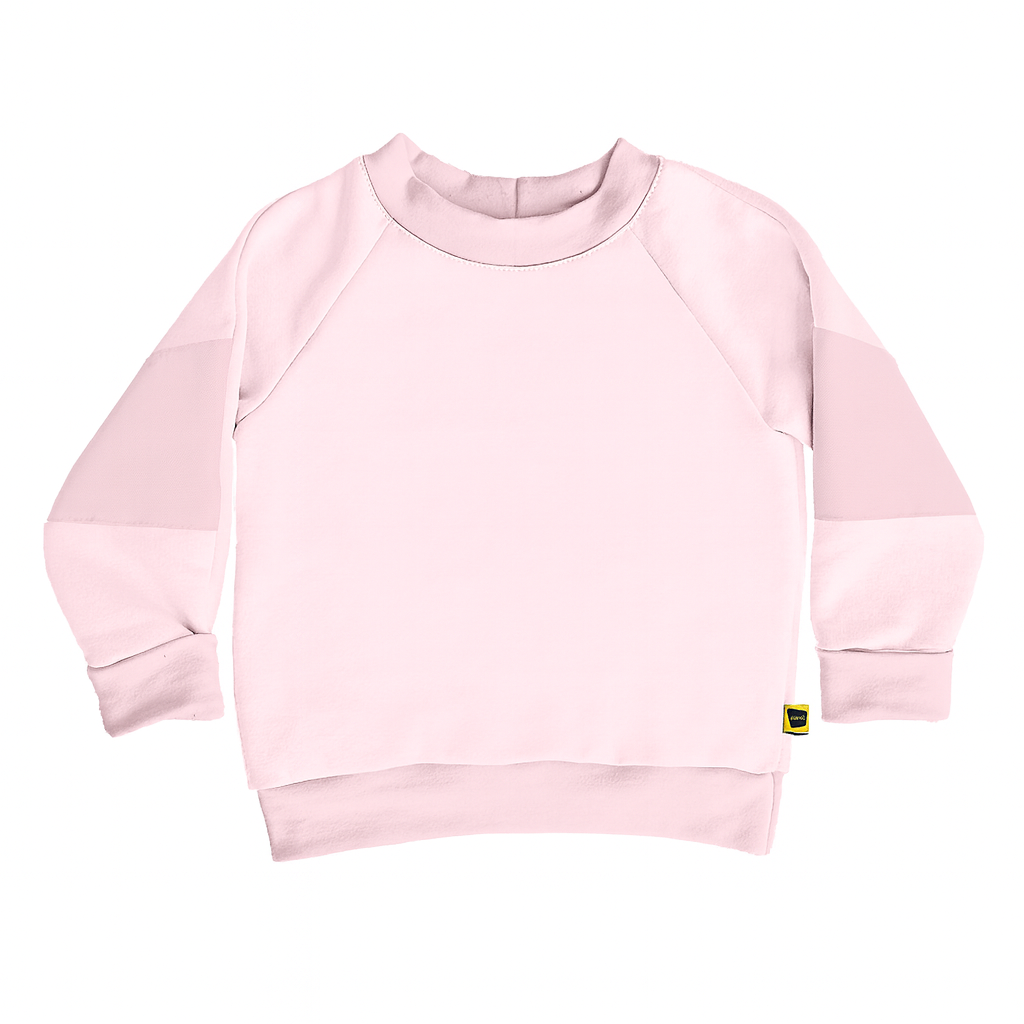 Lasten pitkähihainen paita // Vaaleanpunainen