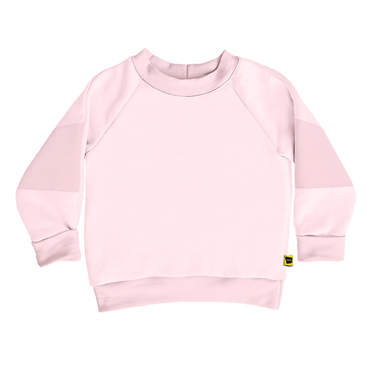 Lasten pitkähihainen paita // Vaaleanpunainen