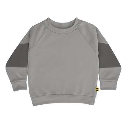 Lasten pitkähihainen paita // Harmaa