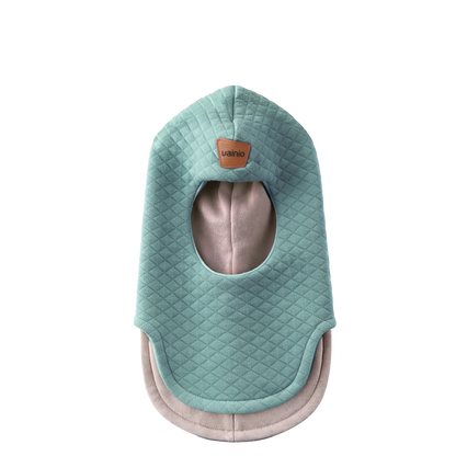 Merinovilla kypärämyssy | Vanha vihreä