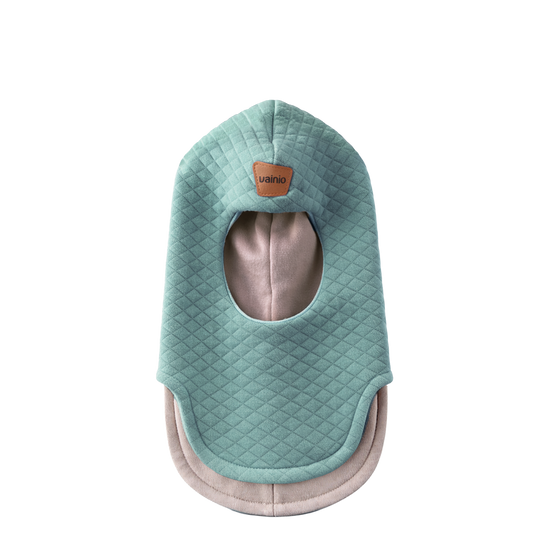 Merinovilla kypärämyssy | Vanha vihreä