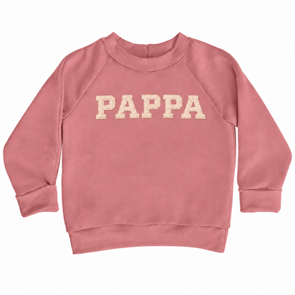 Pappa-svetari – isänpäivälahja – rose väri, kangasapplikointihavainnekuva